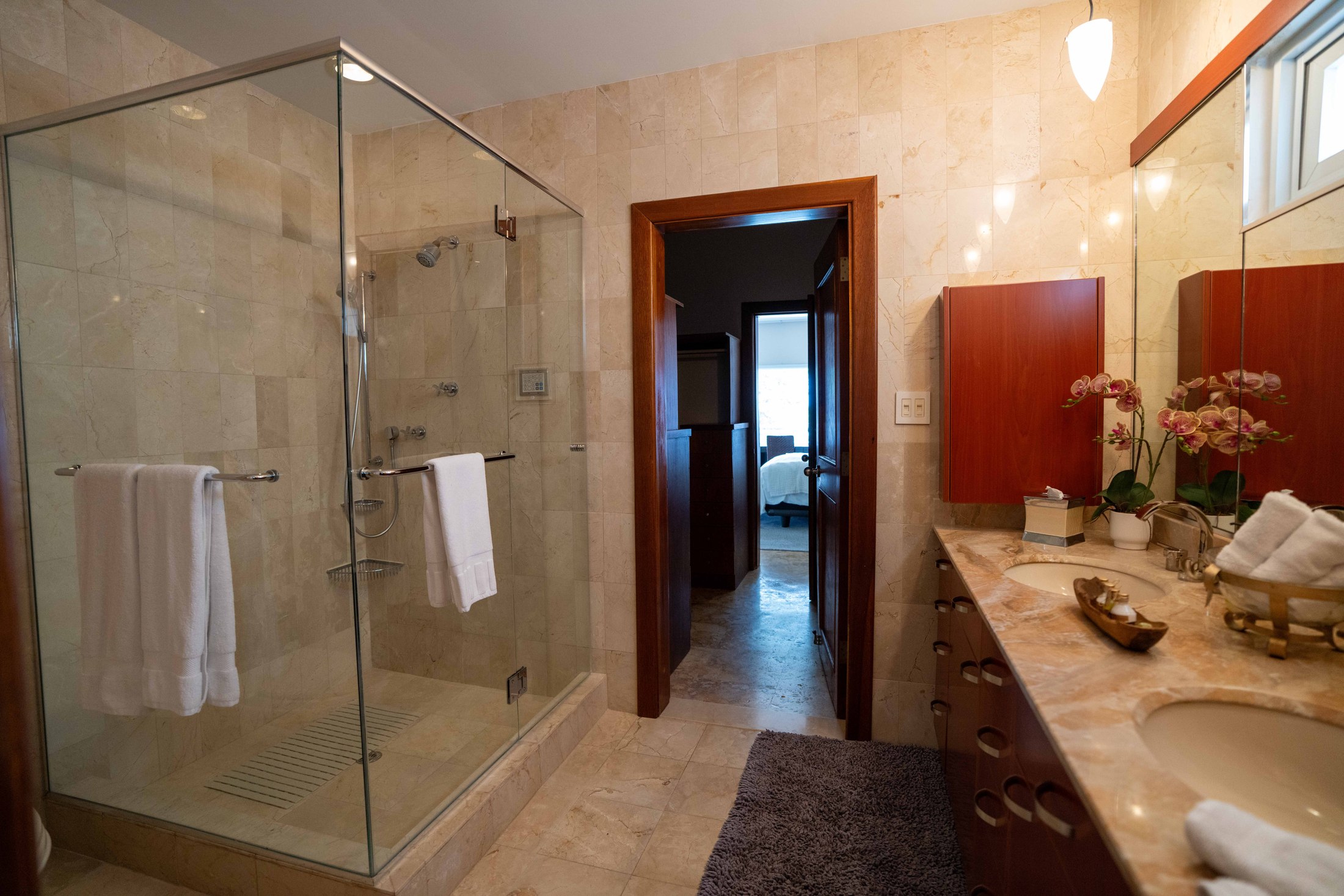 Master bathroom alternate view