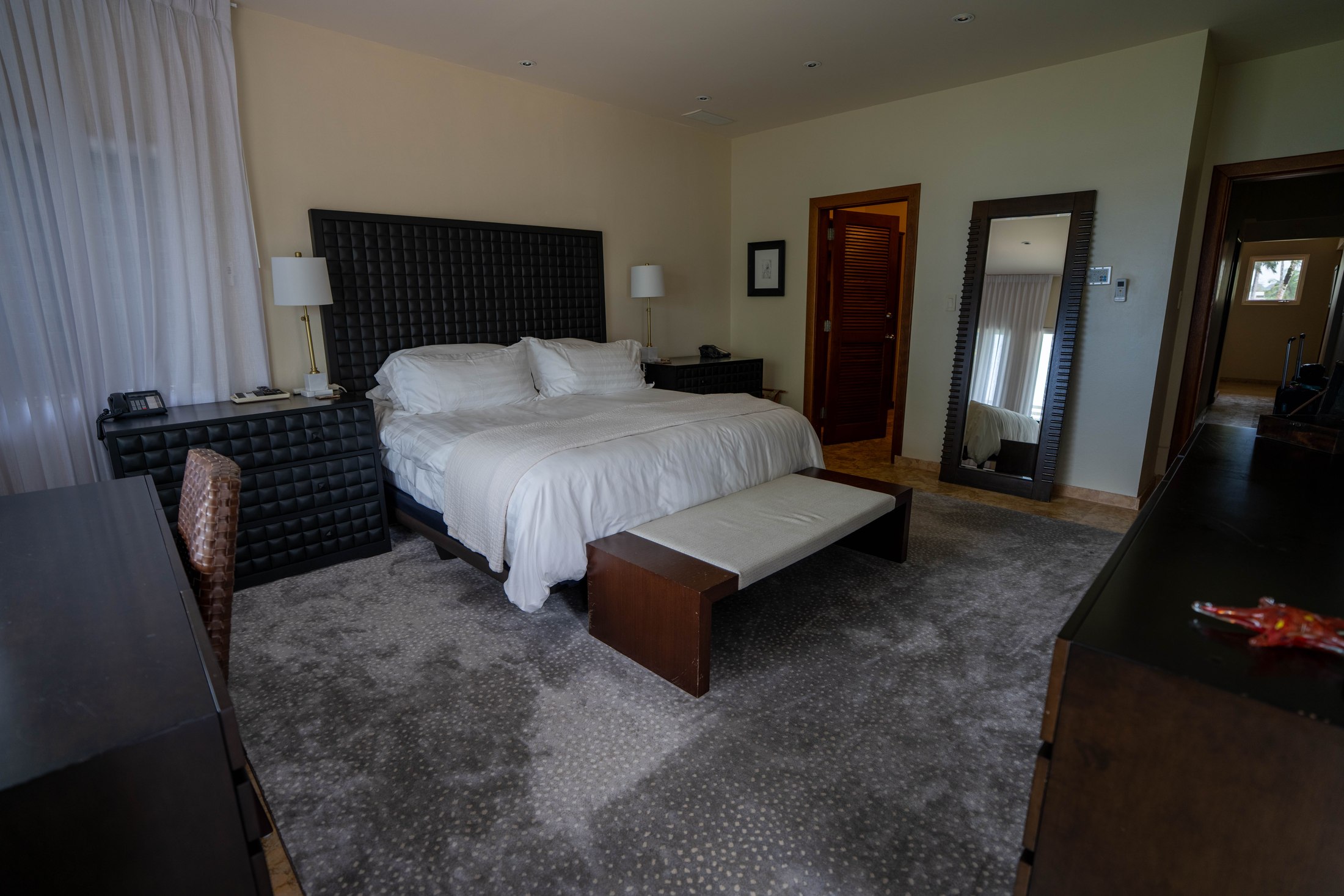 Second-floor master bedroom alternate view